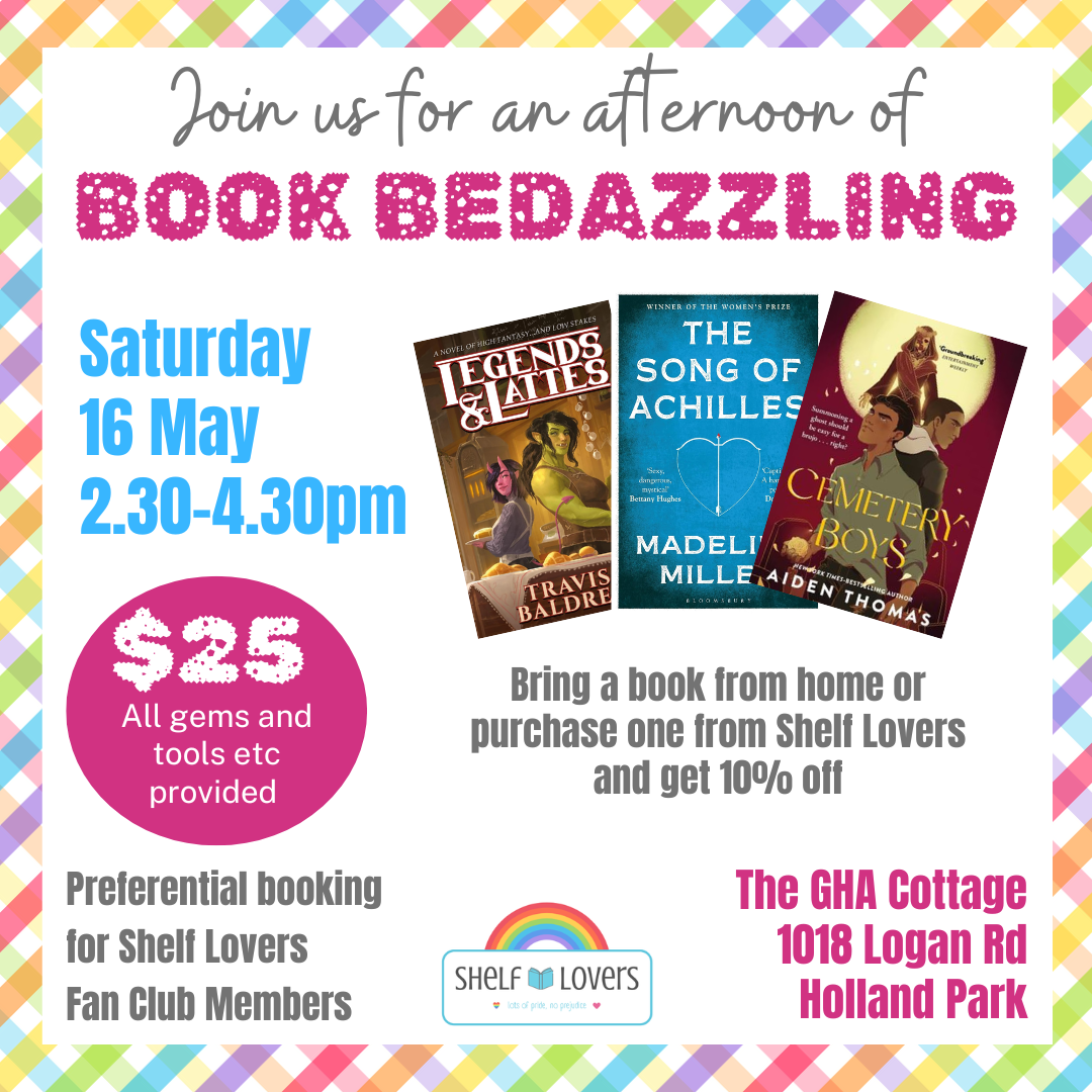 Book Bedazzling Event